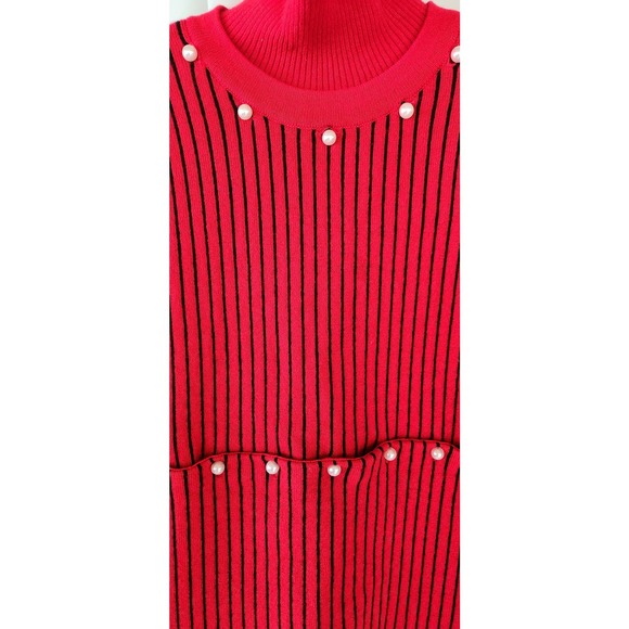 Opening Ceremony TurtleNeck Red Wool Knit Sweater XS - Picture 3 of 5